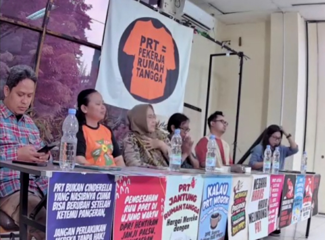 Koalisi Masyarakat Sipil untuk Pengesahan RUU PPRT : Draf di Tangan Pemerintah, Surpres sangat Ditunggu